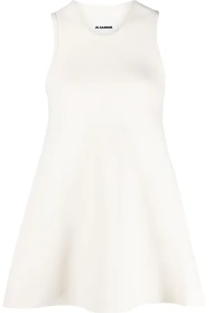 Jil Sander Blusa corta sin mangas