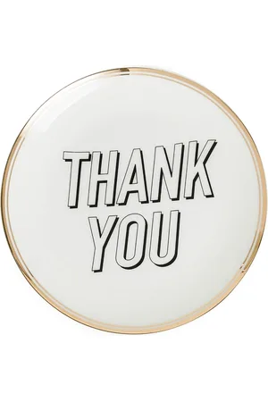 BITOSSI Set de 6 platos Thank you