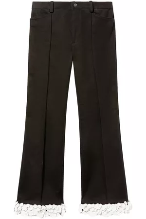 Puccini Pantalones capri con aplique floral