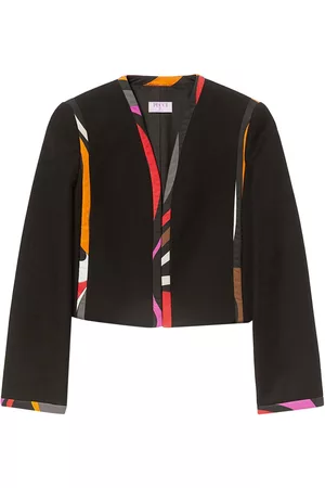 Puccini Chamarra con estampado Marmo