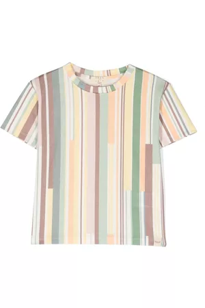 Coco Au Lait Niña y chica adolescente Manga corta - Striped short-sleeve T-shirt