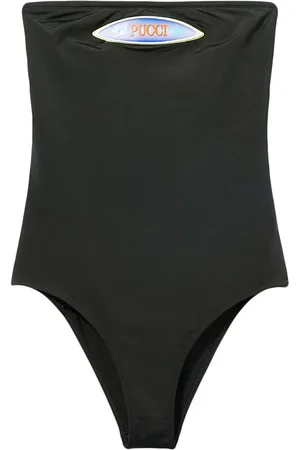 Puccini Traje de baño con parche del logo
