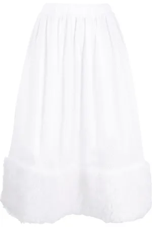 Comme des Garçons Falda con ribete en contraste