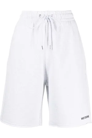 We11 Done Shorts deportivos con logo estampado