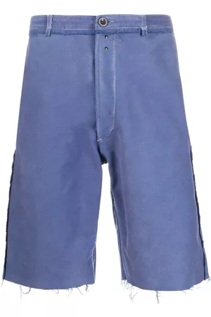 Maison Margiela Bermudas con bordes sin rematar
