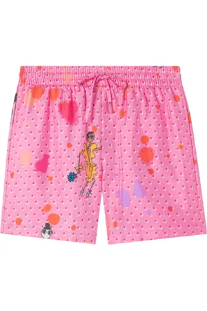 AZ FACTORY Bermudas con lunares estampados