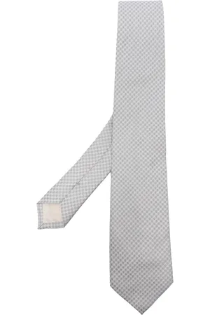D4.0 Corbata de seda con motivo en jacquard