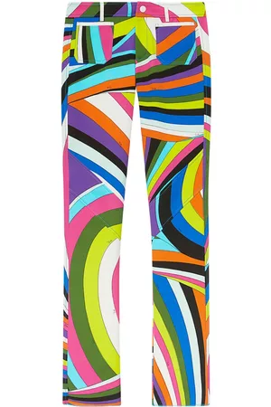 Puccini Pantalones capri con estampado Iride
