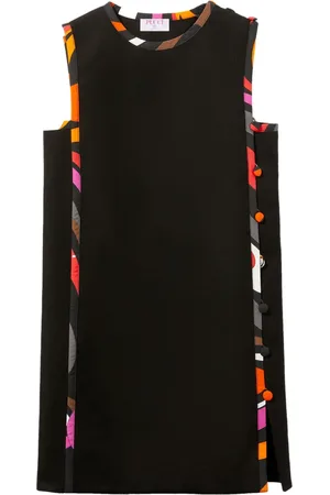 Puccini Vestido corto con estampado Marmo