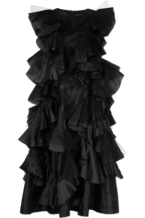 Comme des Garçons Vestido acampanado con volantes