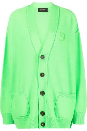 Dsquared2 Cárdigan con logo bordado