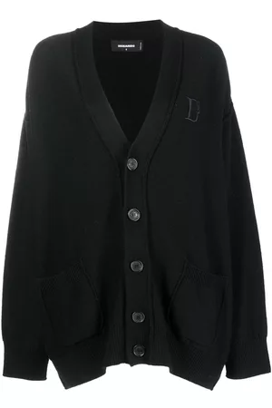 Dsquared2 Cárdigan con logo bordado