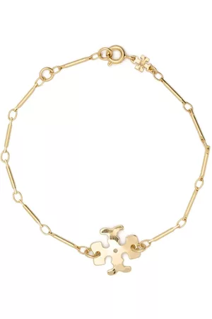 Tory Burch Pulsera con placa del logo