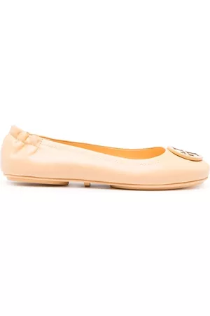 Tory Burch Flats con placa del logo