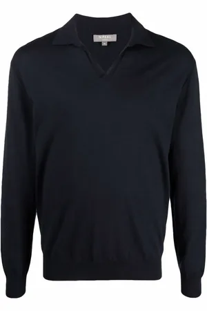 N.PEAL Suéter con cuello de playera tipo polo