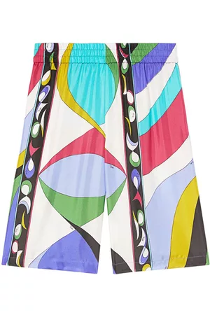 Puccini Bermudas con estampado abstracto