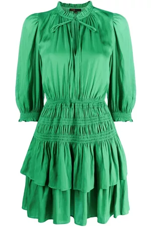 Maje Mujer Cortos - Ruffled mini dress