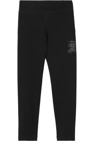 Burberry Leggins con pretina elástica y logo estampado