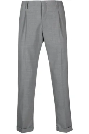 BRIGLIA Pantalones con pinzas y dobladillo vuelto