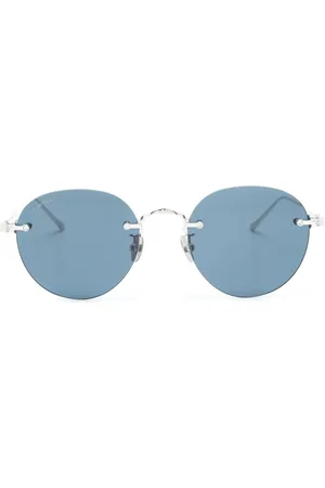 Cartier Lentes de sol con armazón redonda y micas oscuras