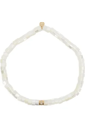 Sydney Evan Pulsera en oro amarillo de 14kt con diamantes y perlas