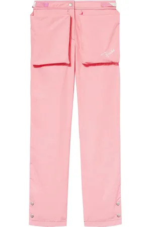 Puccini Pantalones rectos con bolsillos de parche
