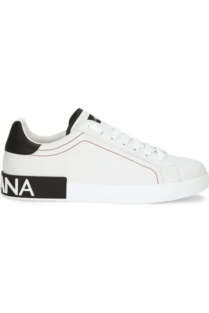 Dolce & Gabbana Tenis bajos con parche del logo