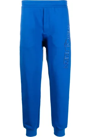 Alexander McQueen Pants con logo bordado