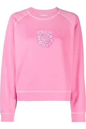 Ganni Sudadera con logo estampado