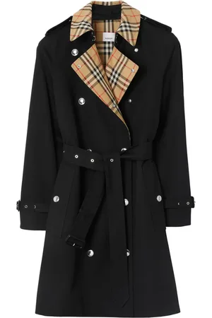 Burberry Gabardina con ribete Vintage Check