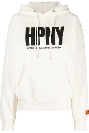 Heron Preston Hoodie con logo estampado