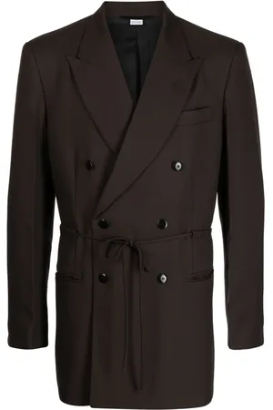 Random Identities Blazer con cintura con cordones