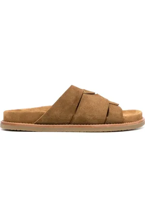 Buttero Flip flops con diseño entretejido