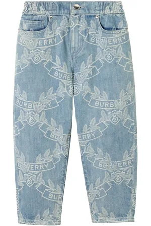 Burberry Jeans con logo estampado