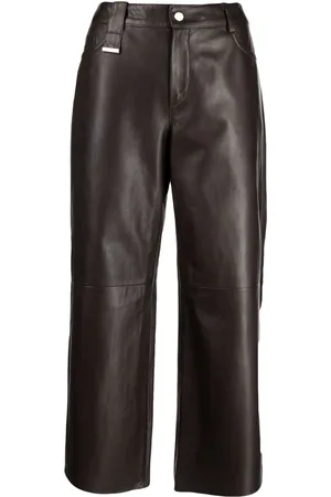 DROME Pantalones anchos con tiro alto