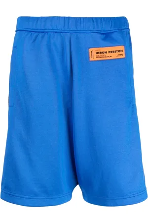 Heron Preston Shorts deportivos con parche del logo