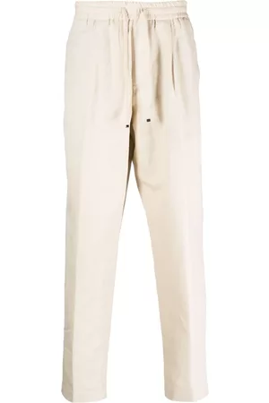 Jacob Cohen Pantalones rectos con parche del logo