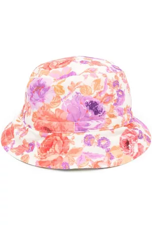 ZIMMERMANN Sombreros - Reversible floral-print bucket hat