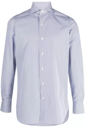 Finamore Camisa con cuello italiano