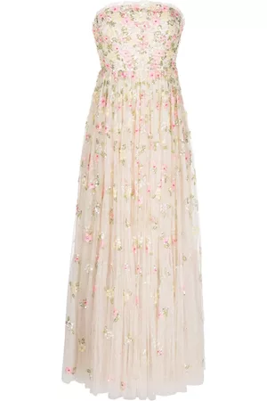 Needle & Thread Mujer Vestidos de Fiesta y Coctel - Freesia strapless maxi dress