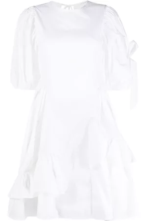 Cecilie Bahnsen Mujer Vestidos con olanes - Vestido Danita con volantes