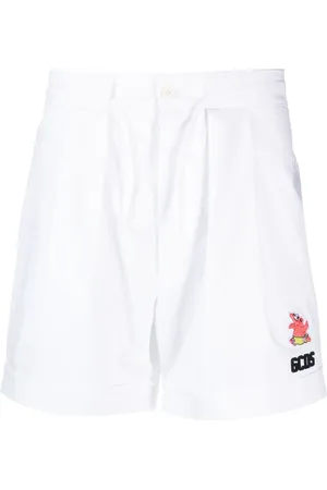 GCDS Bermudas con parche del logo