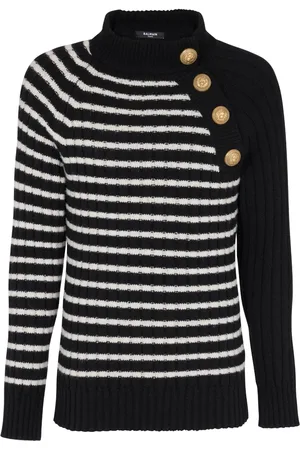 Balmain Suéter con botones en relieve