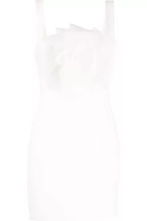 Cynthia Rowley Mujer Vestidos de Fiesta y Coctel - Vestido corto con apliques florales sin mangas
