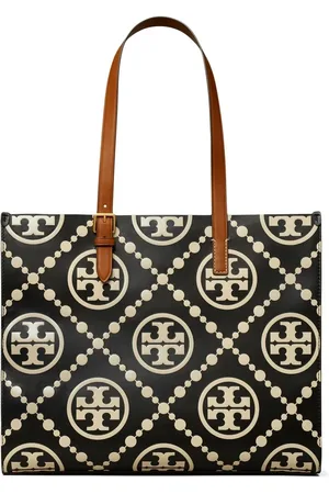 Tory Burch Tote con monograma T en relieve