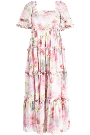 Needle & Thread Vestido Hummingbird