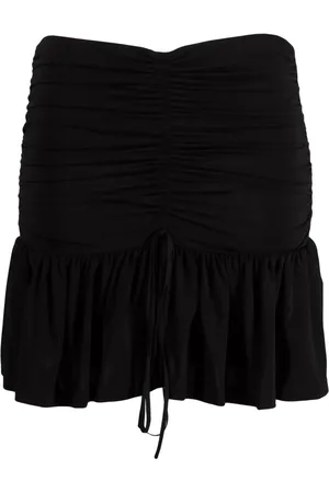 Nº21 Falda midi con diseño fruncido
