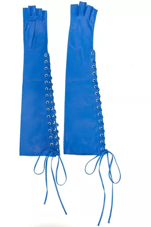 Manokhi Mujer Guantes - Mitones con cordones