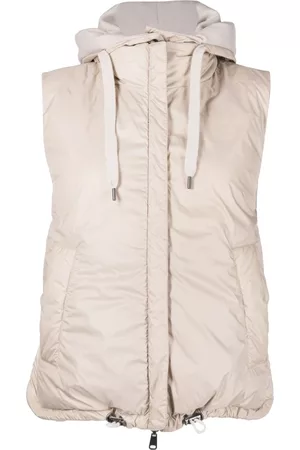 Brunello Cucinelli Mujer Chamarras reversibles - Reversible hooded gilet