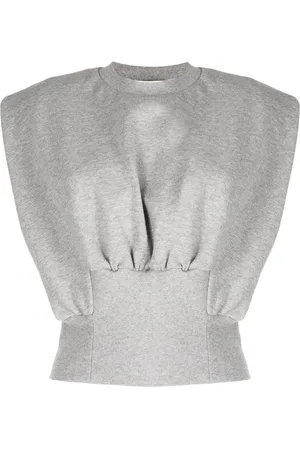 3.1 Phillip Lim Top sin mangas con efecto melange